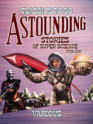 cover image of Astounding Stories of Super Science June 1930
